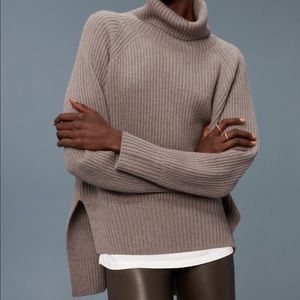 Aritzia | Sweaters | Wilfred Free High Low Turtleneck Sweater | Poshmark